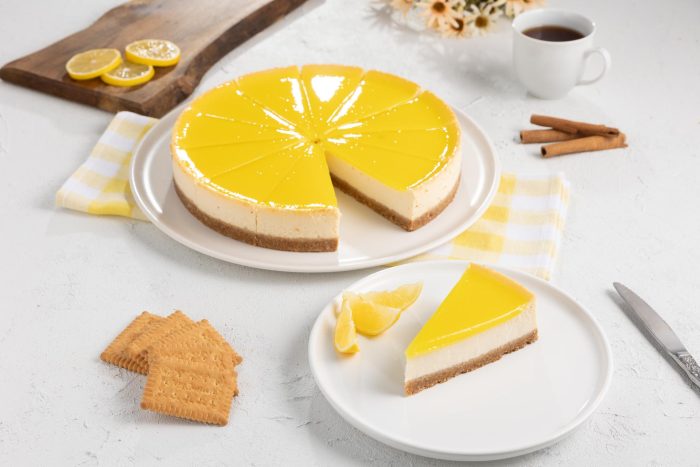 Limonlu Cheesecake – 12 dilim - Simit Express
