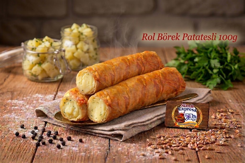 Rol Börek Patatesli 100g - 40 Adet - Simit Express