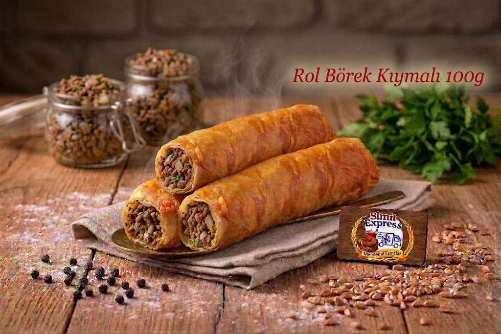 Rol Börek Kıymalı 100g - 40 Adet - Simit Express